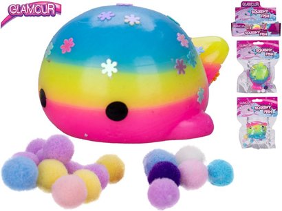 Glamour ryba streov 4cm s flitry a doplky
