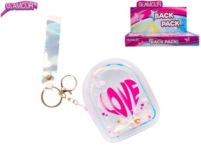 Glamour mini batek holografick 10,5cm se tpytkami s pvskem na kle