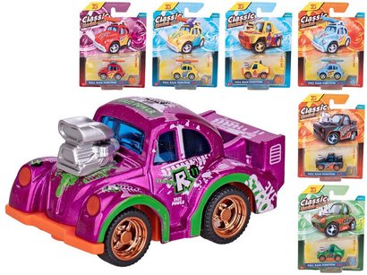 Auto sportovn 5cm kov zptn chod na kart