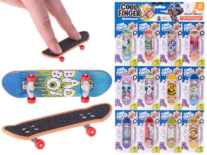 Skateboard 9,5cm kov prstov