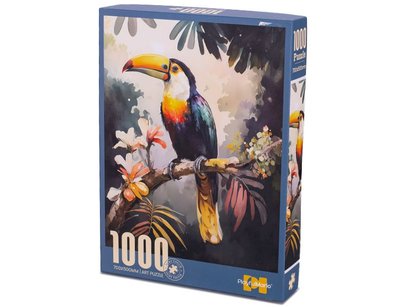 Puzzle tukan 70x50cm 1000dlk v krabice