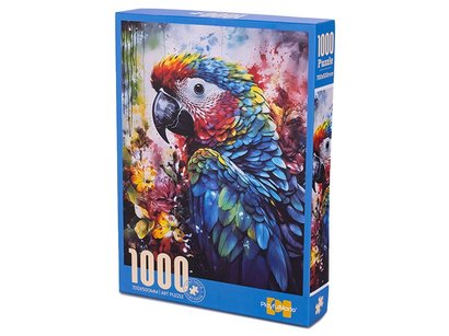 Puzzle papouek 70x50cm 1000dlk v krabice