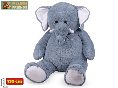 Slon ply 135cm s mal 0m+ Plush Friends