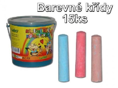 Barevn kdy chodnikove v kyblku