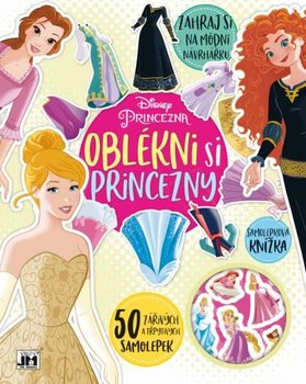 Jiri Models Oblkni si Disney princezny - samolepkov knka