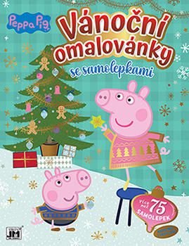 Vnon omalovnky prastko Peppa se samolepkami