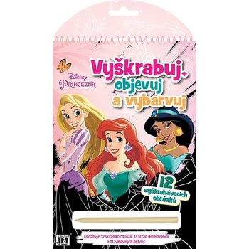 Vykrabuj, objevuj, vybarvuj Disney Princezny