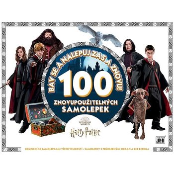 Bav se a nalepuj zas a znovu Harry Potter 100 znovu pouitelnch samolepek