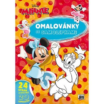 Omalovnky A4+ se samolepkami Minnie