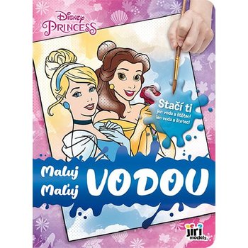 Maluj vodou Disney Princezny vodov omalovnky