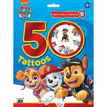 Tetovac set 50+ Tlapkov patrola, Paw patrol + omalovnky