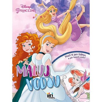 Maluj vodou A4 Disney Princezny vodov omalovnky