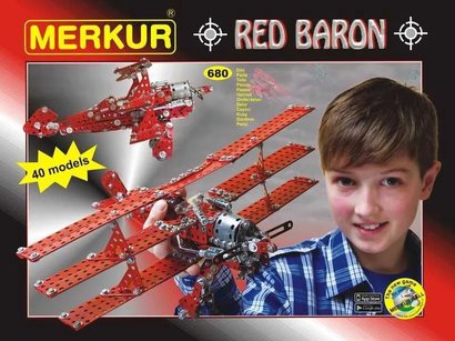 * Merkur Red Baron, kovov stavebnice