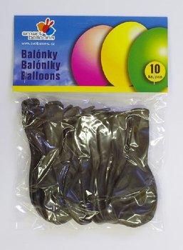 Balnky 26cm ern 10 ks, nafukovac  #014