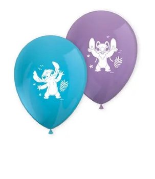 Balonky Stitch &amp; Angel - 8ks latexov, nafukovac