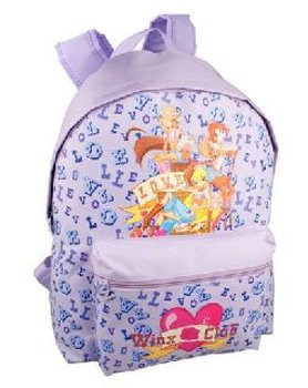 Batek Winx Club Backpack, 2 kapsy