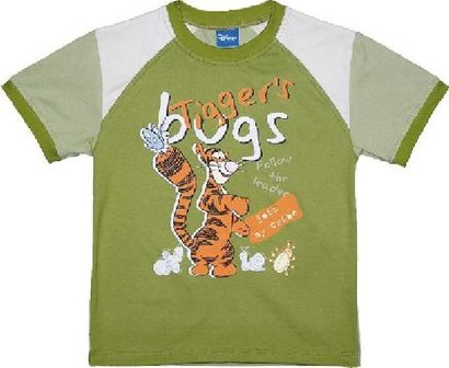 Triko Tigger zelen vel.92/98