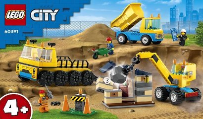 * LEGO City 60391 Vozidlo se stavby a demolun koule