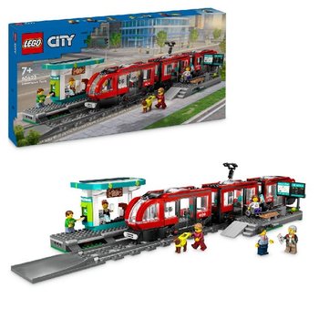 * LEGO City 60423 Tramvaj a zastvka v centru msta