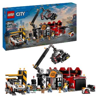 * LEGO City 60472 Vrakovit s auty