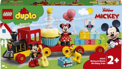 * LEGO DUPLO 10941 Narozeninov vlek Mickeyho a Minnie