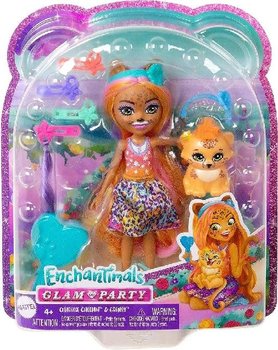 * Mattel Enchantimals Deluxe panenka CHARISSE GEPARDOV, HNV30 / HNV27