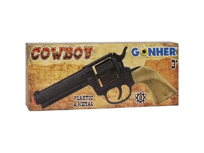 GONHER kolt ern plastov + kov , pistol na kapsle 8