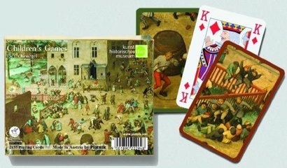 * Canasta Bruegel - dtsk hry / hrac karty 108 list kanasta