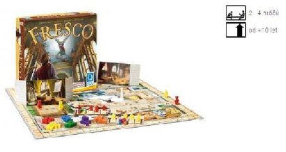 * Fresco hra Queen Games, strategick rodinn hra, 10+