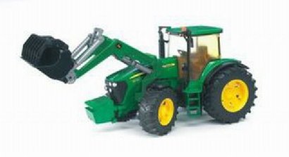 Bruder 3051 John deere 7930 s nakladaem zelen traktor