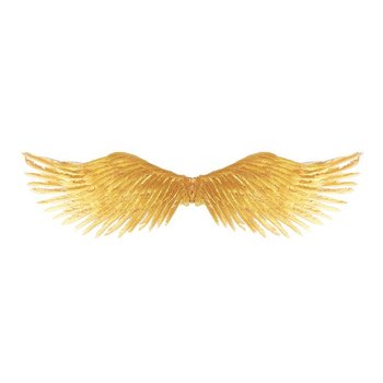 * Křídla andělská zlatá 96cm