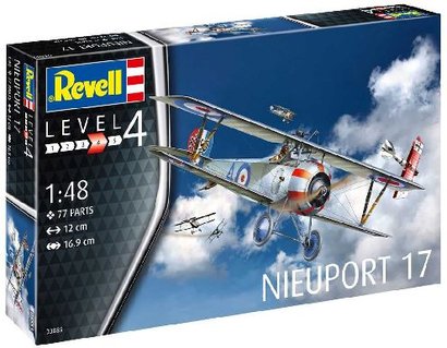 * Revell Plastic ModelKit letadlo 03885 - Nieuport 17  1:48