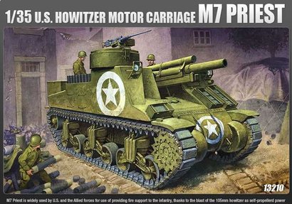 * ACADEMY Model Kit military 13210 - M7 PRIEST (1:35)