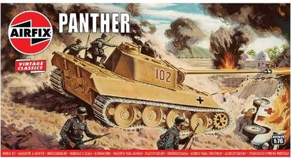 * AIRFIX Classic Kit Vintage tank A010302V - Panther 1:76