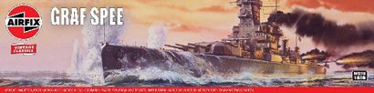* AIRFIX Classic Kit VINTAGE loď A04211V - Admiral Graf Spee loď 1:600
