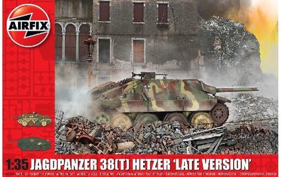 * Airfix Classic Kit tank A1353 - JagdPanzer 38 tonne Hetzer  Late Version   1:35