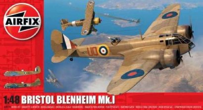 * Airfix Classic Kit letadlo A09190 - Bristol Blenheim Mk.1 (1:48)