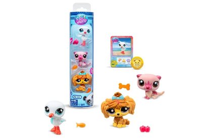 * Littlest Pet Shop 3 figurky Pet Trio Tuba  Srie 2 LPS 00617