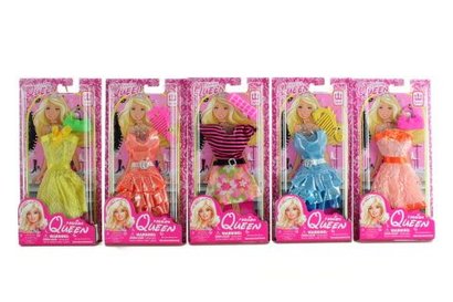 aty na panenku velikost barbie