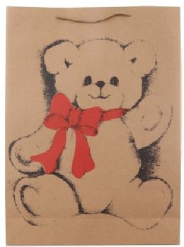 Drkov taka Medvd 31 x 42 x 9,5 cm.