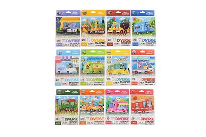 Puzzle doprava 20 dlk