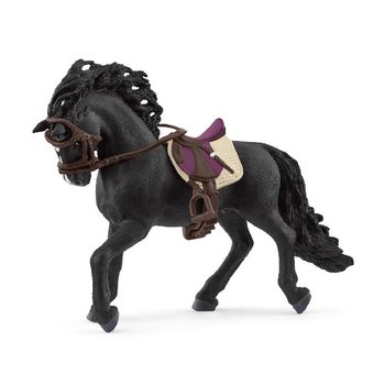 * Schleich 42707 Hebec Pura Raza Espanola Stallion se sedlem a uzdou