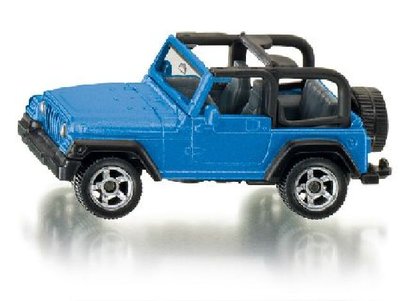 * Siku 1342 Jeep Wrangler 1342 7 cm