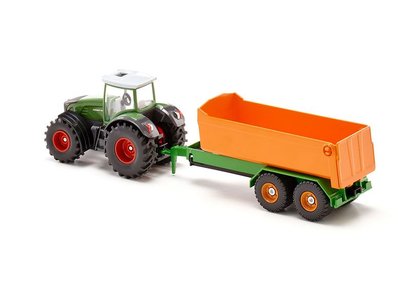 * Siku 1989 traktor Fendt s vyklpcm pvsem - VYBLEDL OBAL
