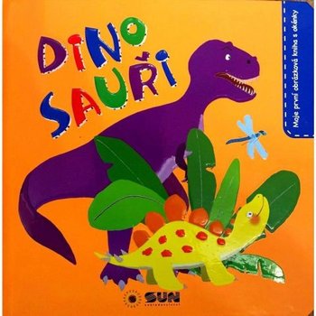 Dinosauři obrázková kniha s okénky - super leporelo