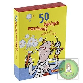 * Mindok 50 bjench experiment vzdlvac karetn hra, 8+