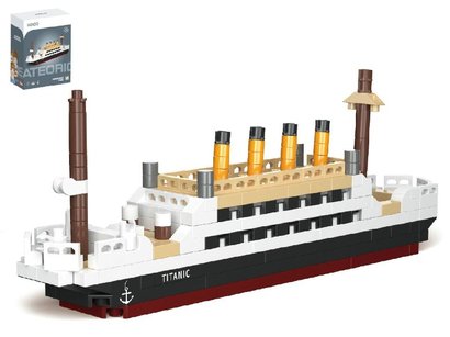 Stavebnice mini KOCO Titanic plast 271ks v krabice