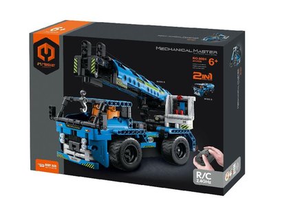 Stavebnice iM.MASTER nkladn auto RC 2v1plast 2,4GHz 401 dlk na baterie v krabici