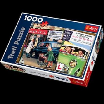 Trefl 1000 Retro Plakt puzzle  68 x 48cm.