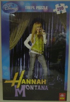 Trefl 260 dlk Hannah Montana Na scn s Miley Cyrus puzzle